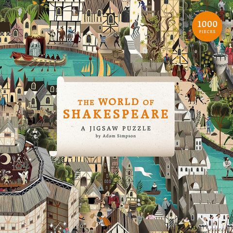 The World of Shakespeare 1000 Piece Jigsaw Puzzle