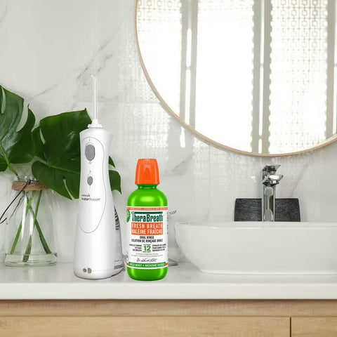 TheraBreath Fresh Breath Oral Rinse - Mild Mint(473mL)