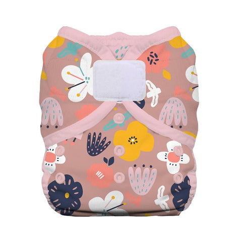 Thirsties Duo Wrap Hook & Loop Bloomy 6-18Lbs (3-8 kg)