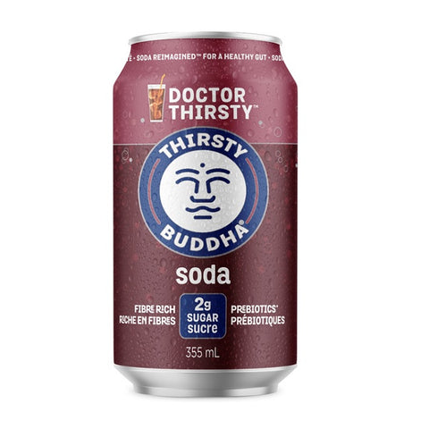 Thirsty Buddha Soda 355mL (Various Flavours) - YesWellness.com