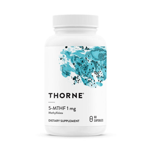 Expires January 2026 Clearance Thorne Research 5-MTHF 1mg 60 Vegetarian Capsules