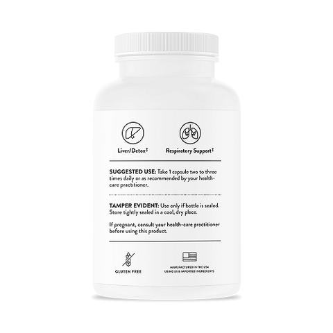 Thorne Research NAC 90 Veg Capsules Suggested Use