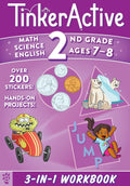 TinkerActive 2nd Grade 3-in-1 Workbook