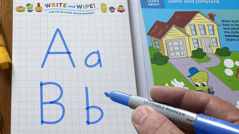 TinkerActive Early Skills Math Workbook Ages 3+