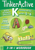 TinkerActive Kindergarten 3-in-1 Workbook