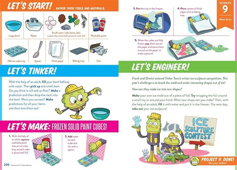 TinkerActive Pre-K 3-in-1 Workbook