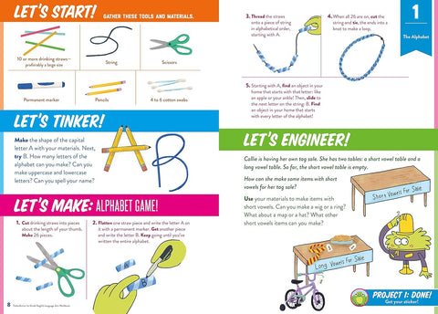 TinkerActive Workbooks: 1st Grade English Language Arts