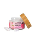TANIT Toothpaste Strawberry Glass Jar 45gx124 Tablets
