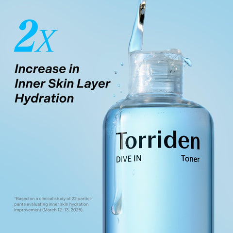 Torriden Dive-In Low Molecular Hyaluronic Acid Toner 300mL