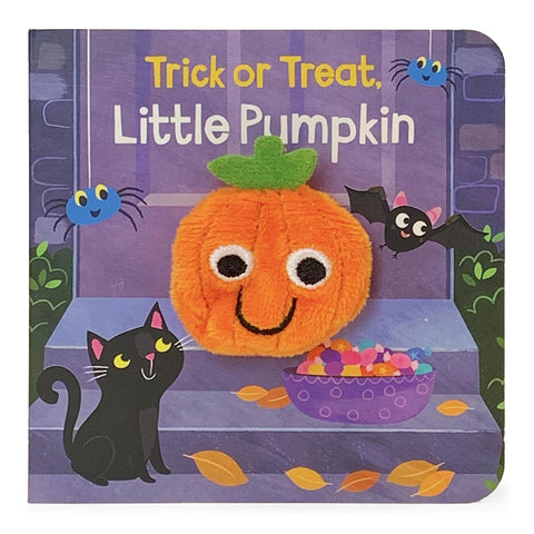 Trick or Treat, Little Pumpkin Puppet Book by Rosa Von Feder