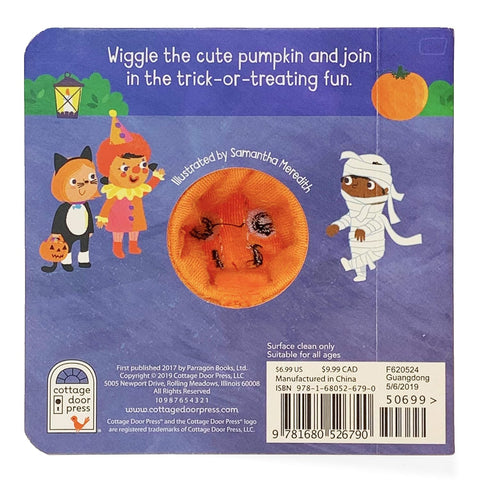 Trick or Treat, Little Pumpkin Puppet Book by Rosa Von Feder