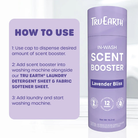 Tru Earth In-Wash Scent Booster Lavender Bliss 460g