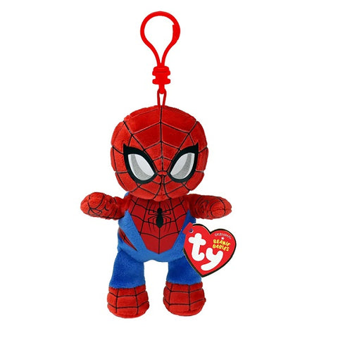 Ty Beanie Babies With Clip Spiderman