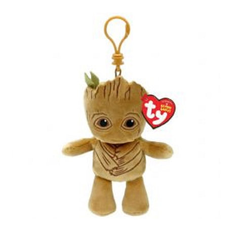 Ty Beanie Boos Plush With Clip-Groot 5 Inches
