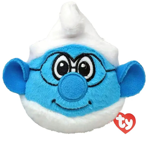 Ty Beanie Babies Bouncers Brainy Smurf Plush Toy - Yeswellness.com