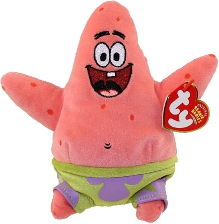 Ty Beanie Babies Patrick Star Plush Toy- Yeswellness.com