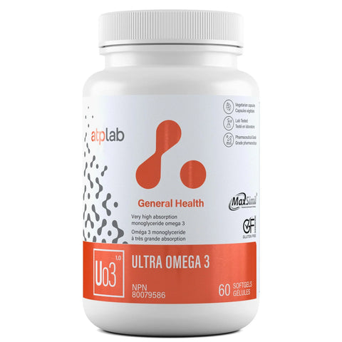 ATP Lab Ultra Omega 3 60 Softgels