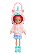 Mattel Polly Pocket Hoodie Style Buddies Mini Fashion Dolls