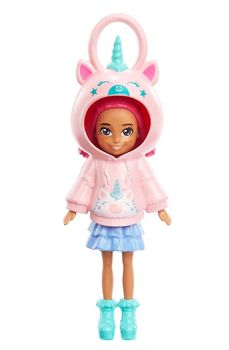 Mattel Polly Pocket Hoodie Style Buddies Mini Fashion Dolls