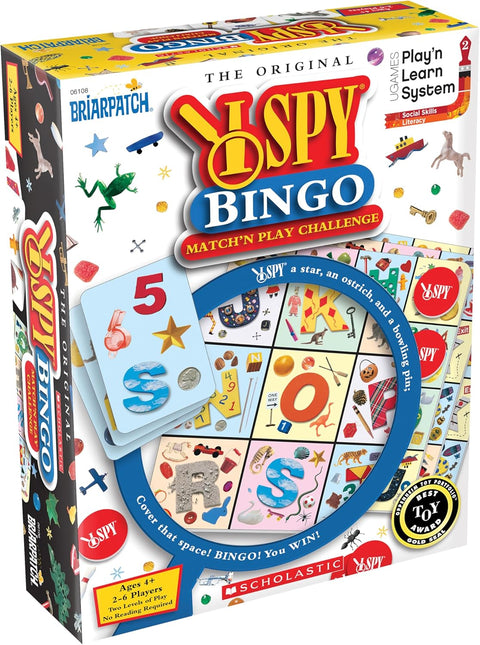 University Games Briarpatch I Spy Bingo Match'N Play Challenge