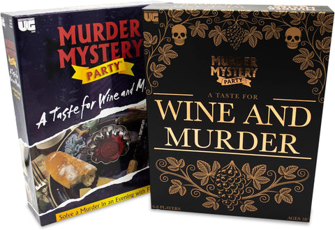 University Games A Taste for Wine and Murder - Murder Mystery Party