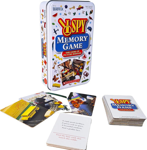 University Games Briarpatch I Spy Memory Game Tin Version