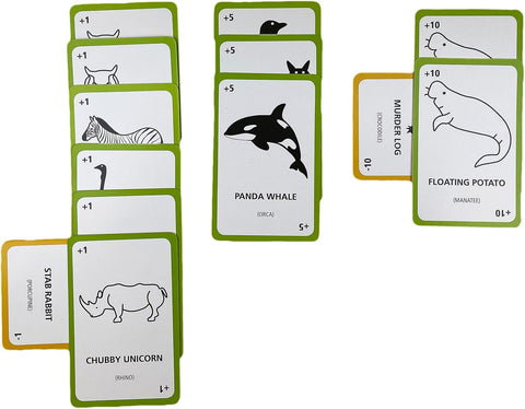 University Games Danger Noodle Avoiding Snakes Card Game