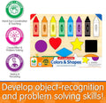 University Games Lift & Learn Puzzle - Colors & Shapes