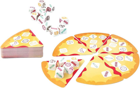 University Games Pizza Party Dice & Card Game