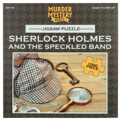 University Games Sherlock Holmes The Speckled Band Mystery Jigsaw Puzzle 1000pcs