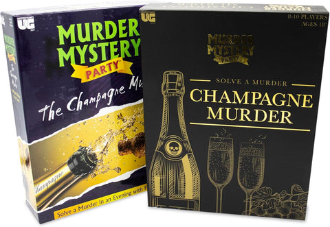 University Games The Champagne Murders Murder Mystery Party