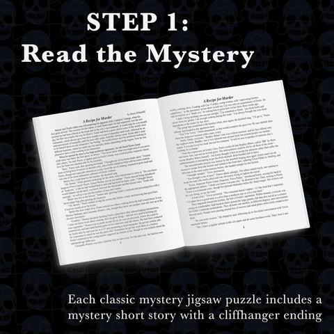 University Games A Recipe for Murder Mystery Jigsaw Puzzle 1000pcs