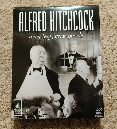 University Games Alfred Hitchcock Mystery Jigsaw Puzzle 1000pcs