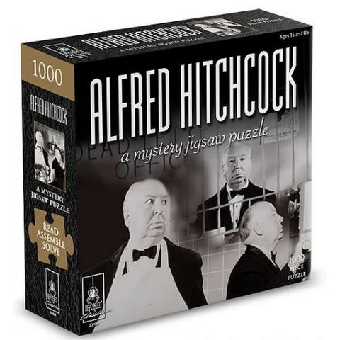University Games Alfred Hitchcock Mystery Jigsaw Puzzle 1000pcs