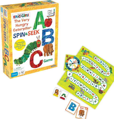 University Games Briarpatch Spin & Seek ABC Game Very Hungry Caterpillar