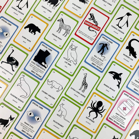 University Games Danger Noodle Avoiding Snakes Card Game