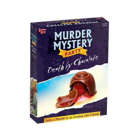 University Games Death by Chocolate Murder Mystery Party