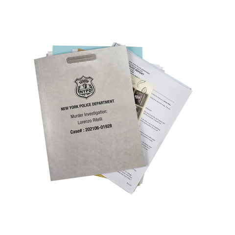 University Games Death by Chef's Knife Case Files Murder Mystery Party