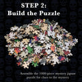 University Games Foul Play & Cabernet Mystery Jigsaw Puzzle 1000pcs