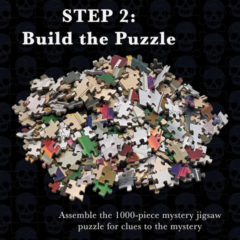 University Games Foul Play & Cabernet Mystery Jigsaw Puzzle 1000pcs