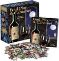 University Games Foul Play & Cabernet Mystery Jigsaw Puzzle 1000pcs
