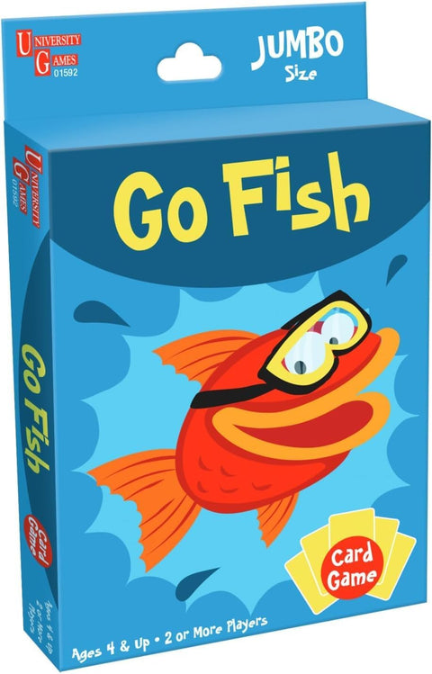 University Games Go Fish Card Game Jumbo Size