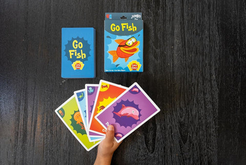 University Games Go Fish Card Game Jumbo Size