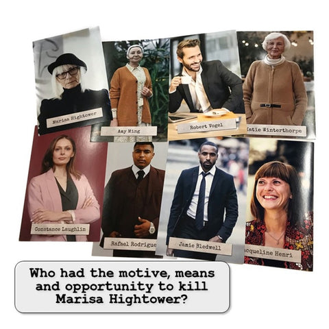University Games Mile-High Murder Case Files Murder Mystery Party