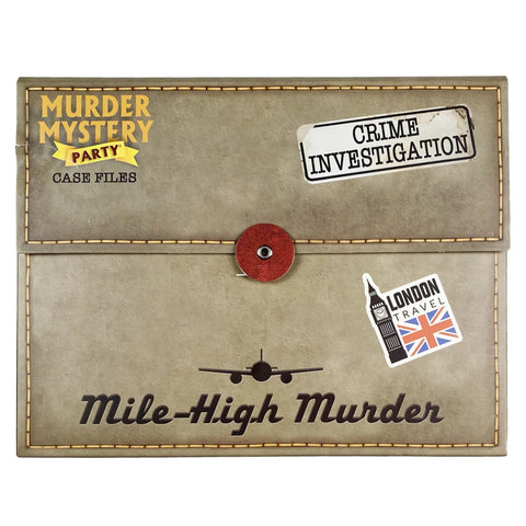 University Games Mile-High Murder Case Files Murder Mystery Party