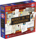 University Games Murder On The Underground Case Files Puzzles Murder Mystery Party