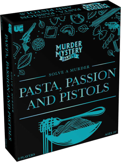 University Games Pasta, Passion & Pistols Murder Mystery Party