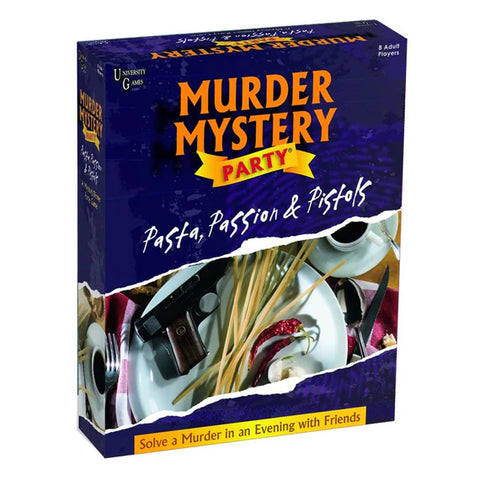 University Games Pasta, Passion & Pistols Murder Mystery Party
