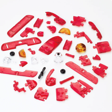 University Games Peanuts Snoopy Flying Ace Original 3D Crystal Puzzle