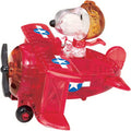 University Games Peanuts Snoopy Flying Ace Original 3D Crystal Puzzle